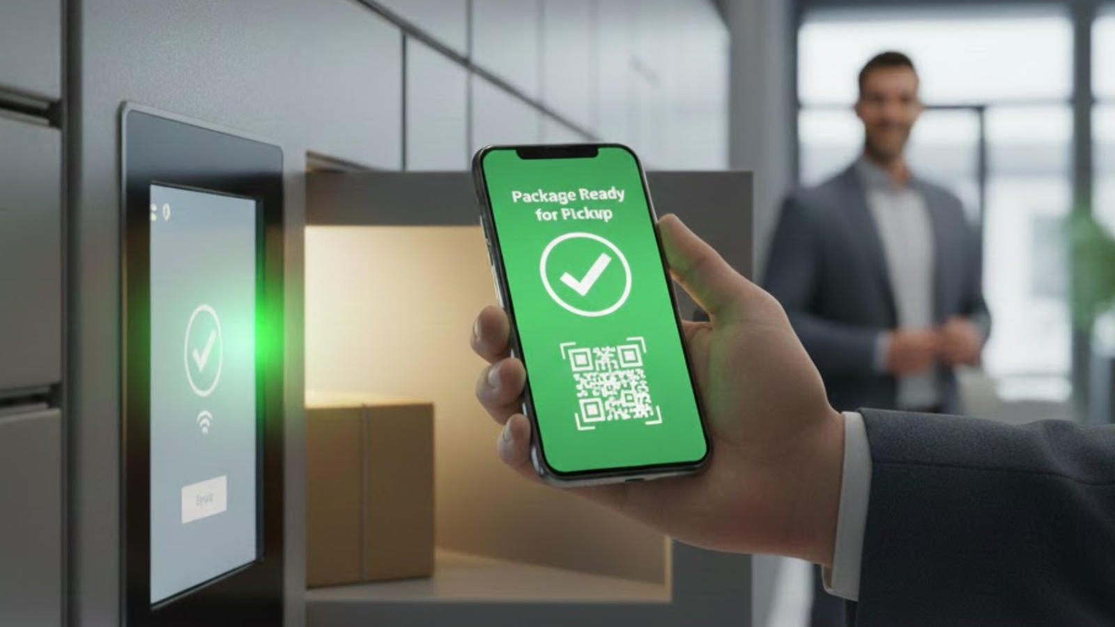 Contactless smart locker access